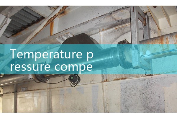 Temperature and pressure compensation flowmeter