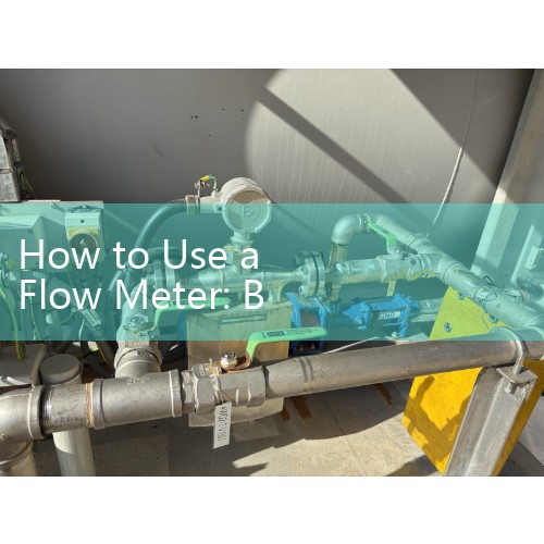 How to Use a Flow Meter: Basic Operational Checklists for Commissioning New Industrial Sensors